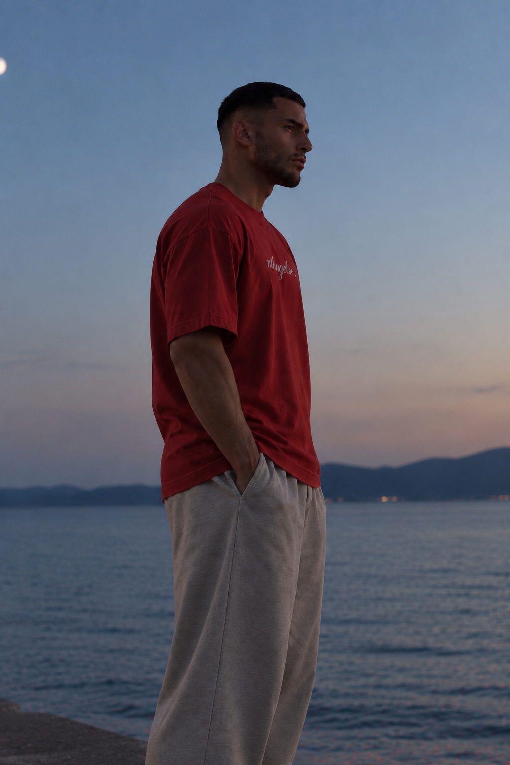 Red Romance Oversized T-shirt
