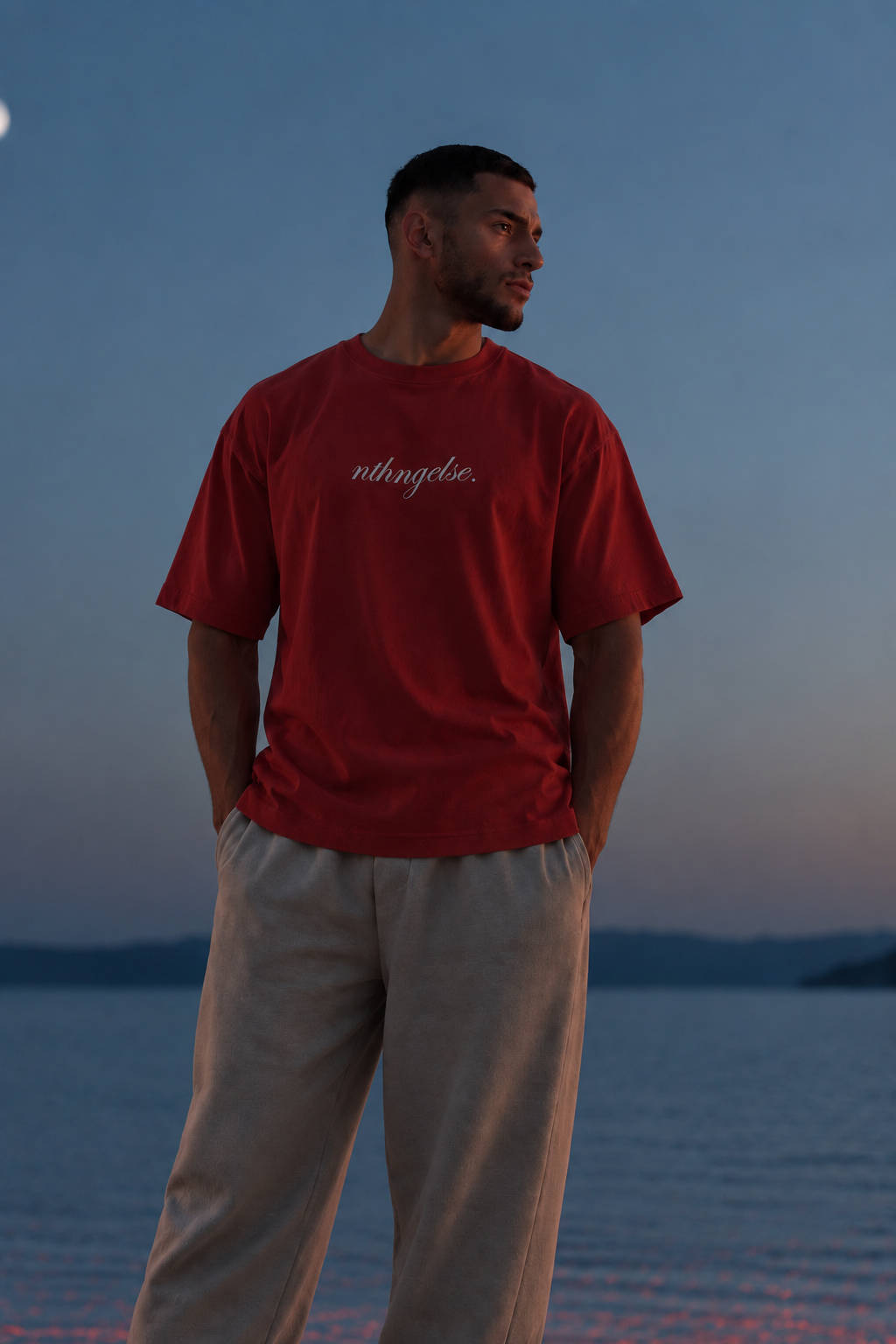 Red Romance Oversized T-shirt