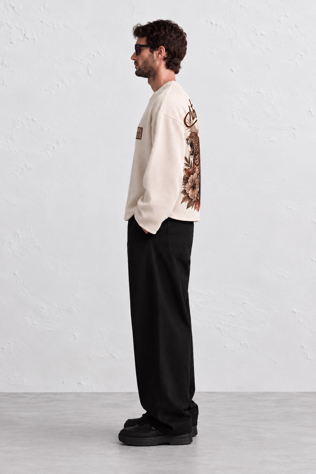 Tiger Waffle Knit T-shirt